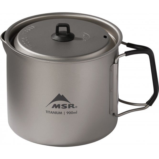 MSR Titan™ Kettle 2024 900 mL Titanium Water Boiler with Lid