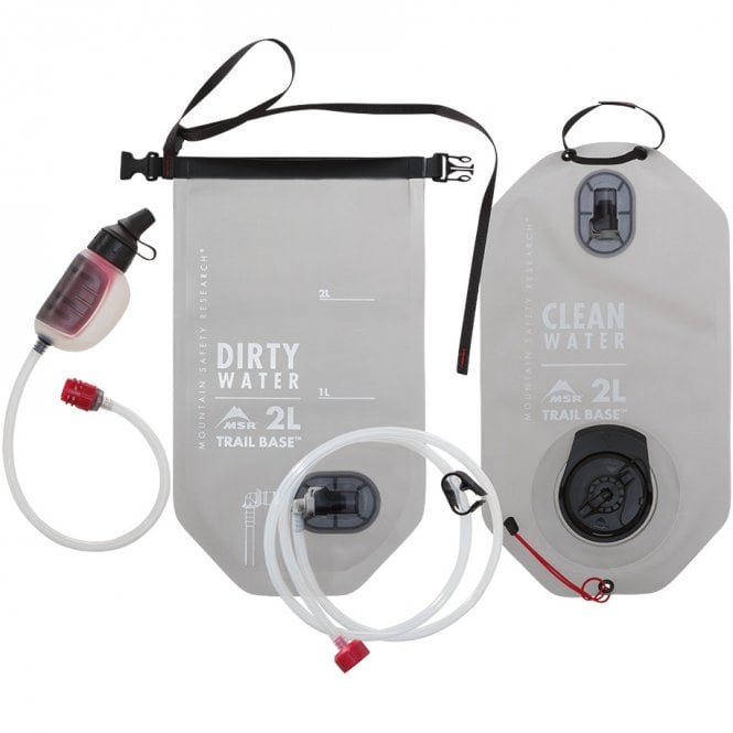MSR Trail Base Water Filter 2 Litre or 4 Litre