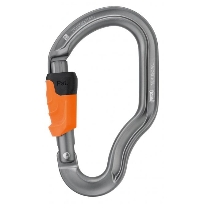 Petzl Vertigo Wire Lock Via Ferrata Karabiner